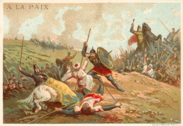 Teodorico IV, Re dei Franchi, e la Battaglia di Tours, 732